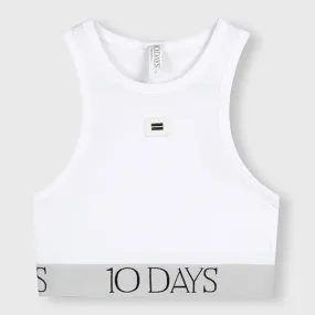 10 Days Tank Top Rib Bra