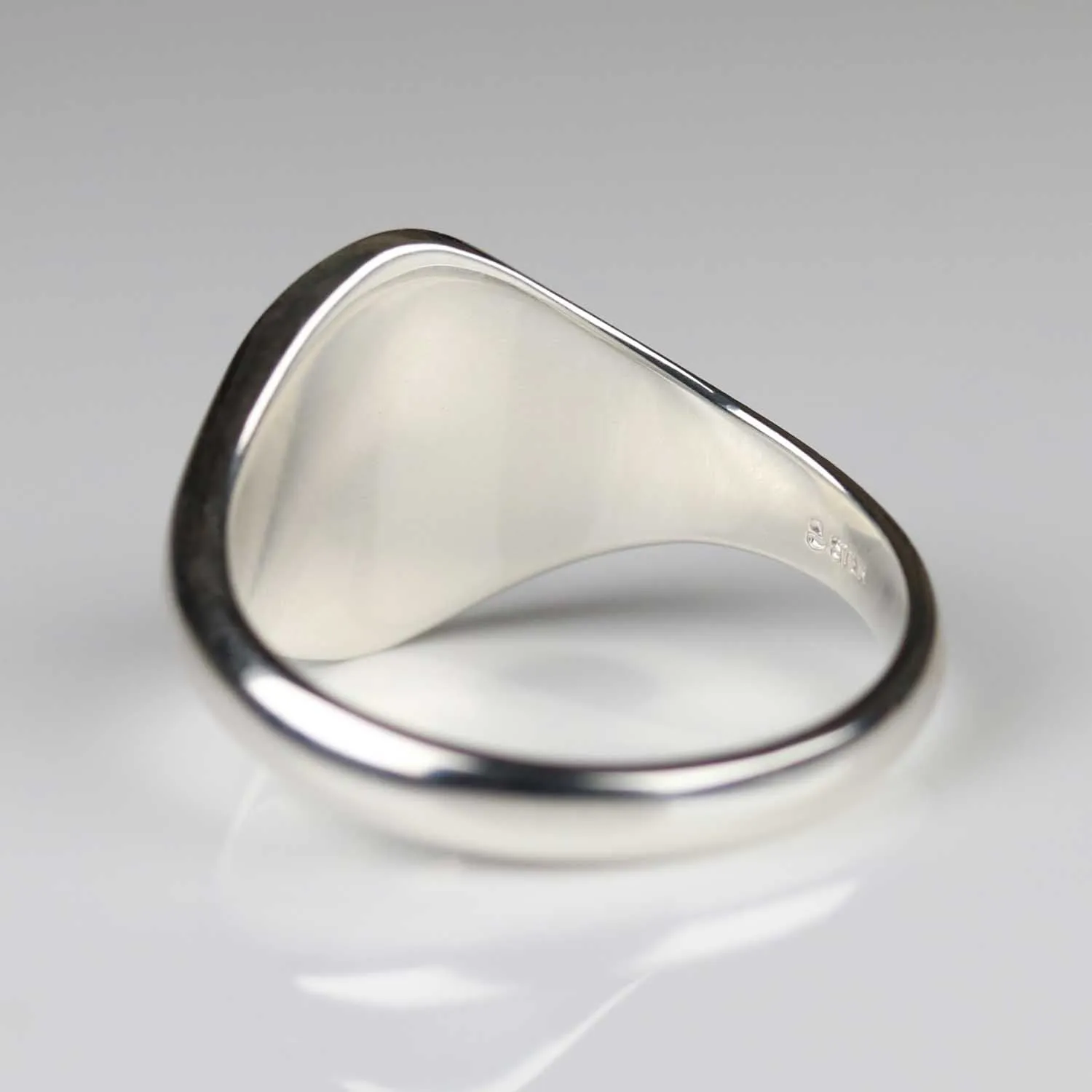 11x9.5mm Oval Signet Ring