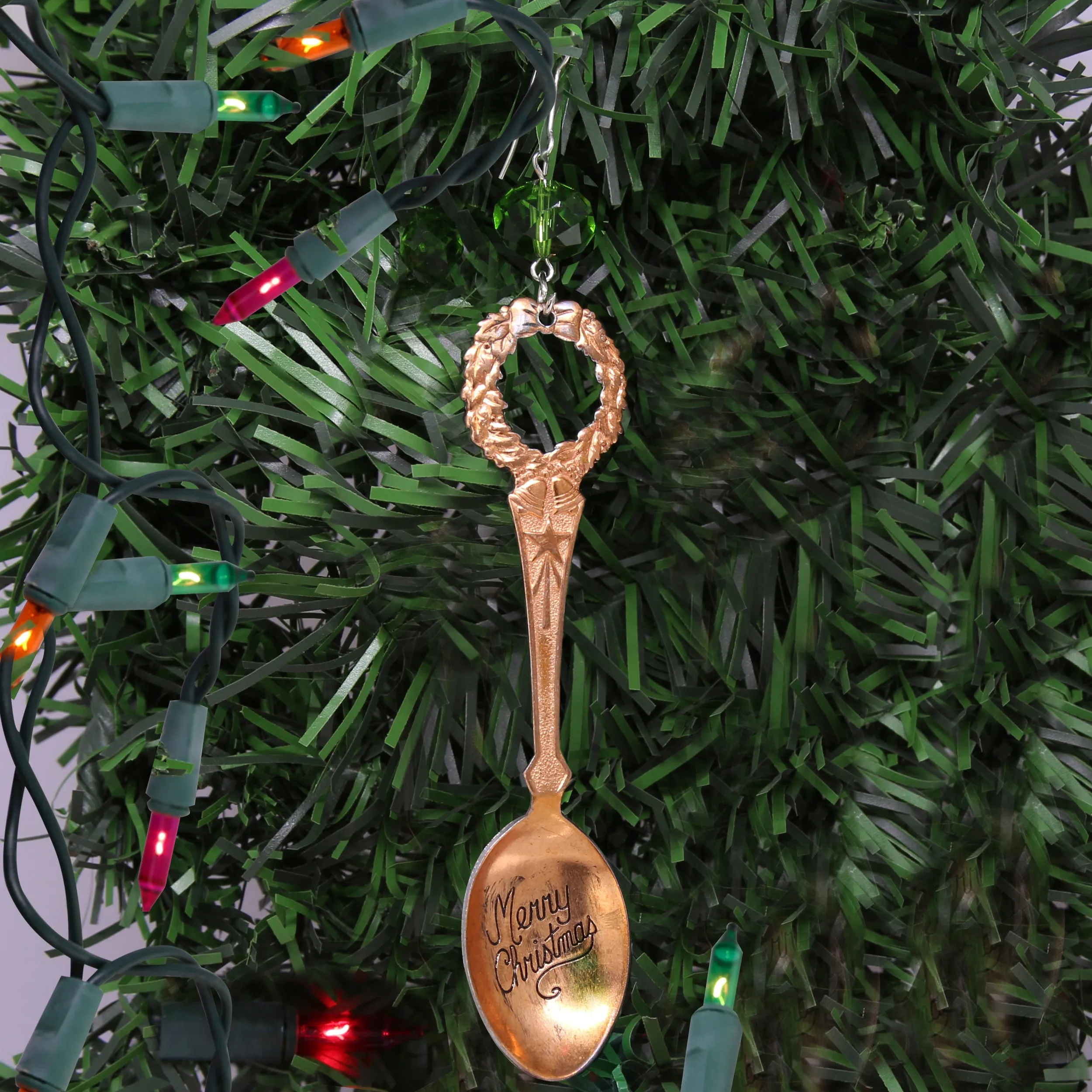 1928 Jewelry Classic Christmas Teaspoon Christmas Tree Ornament