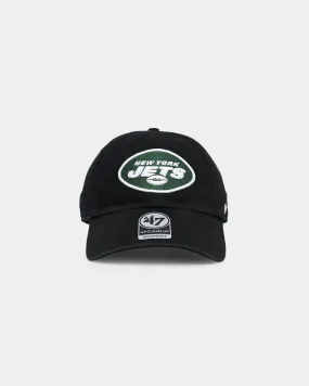 47 Brand New York Jets 47 Clean Up Strapback Black