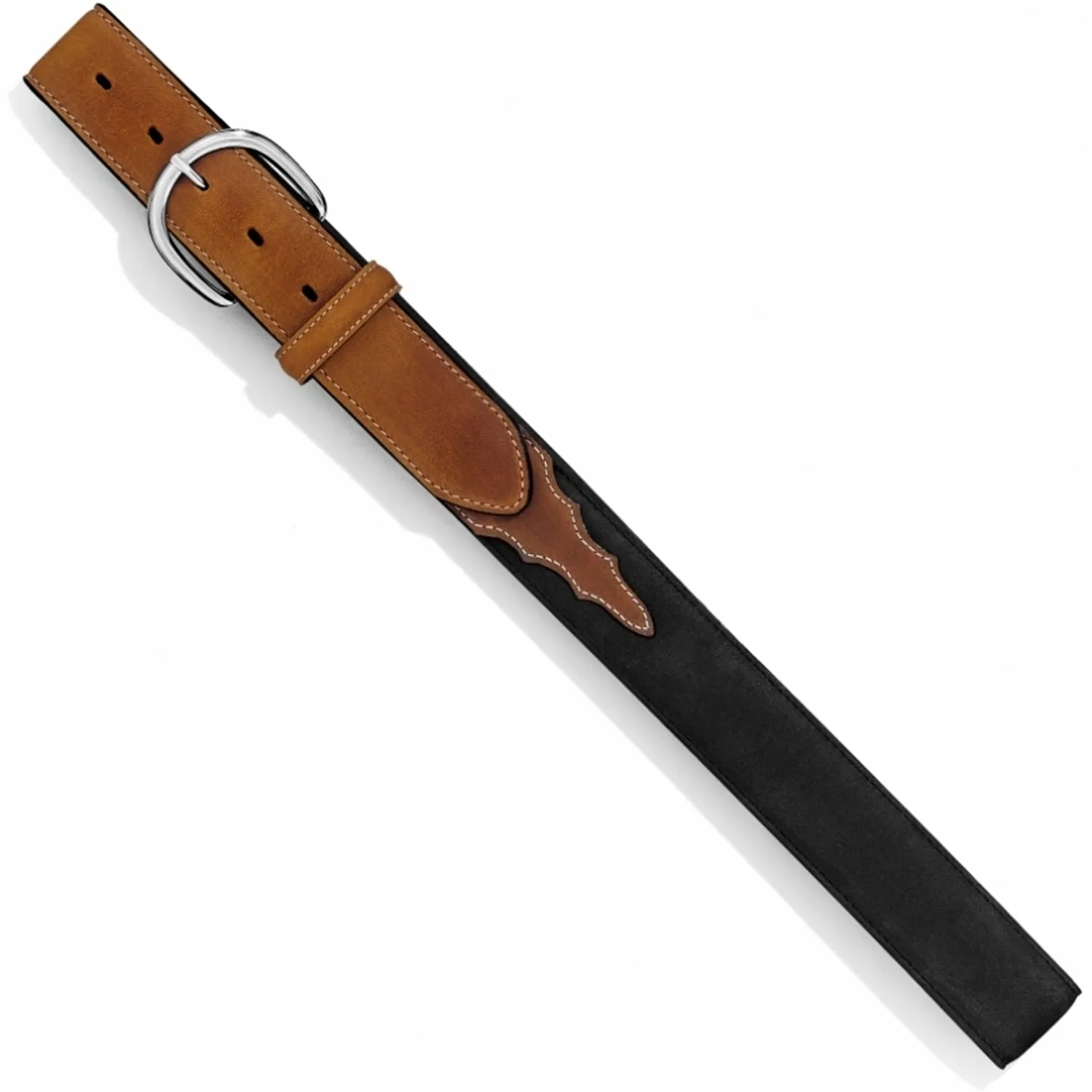 53700 Men's Classic Western Brown/Black Belt