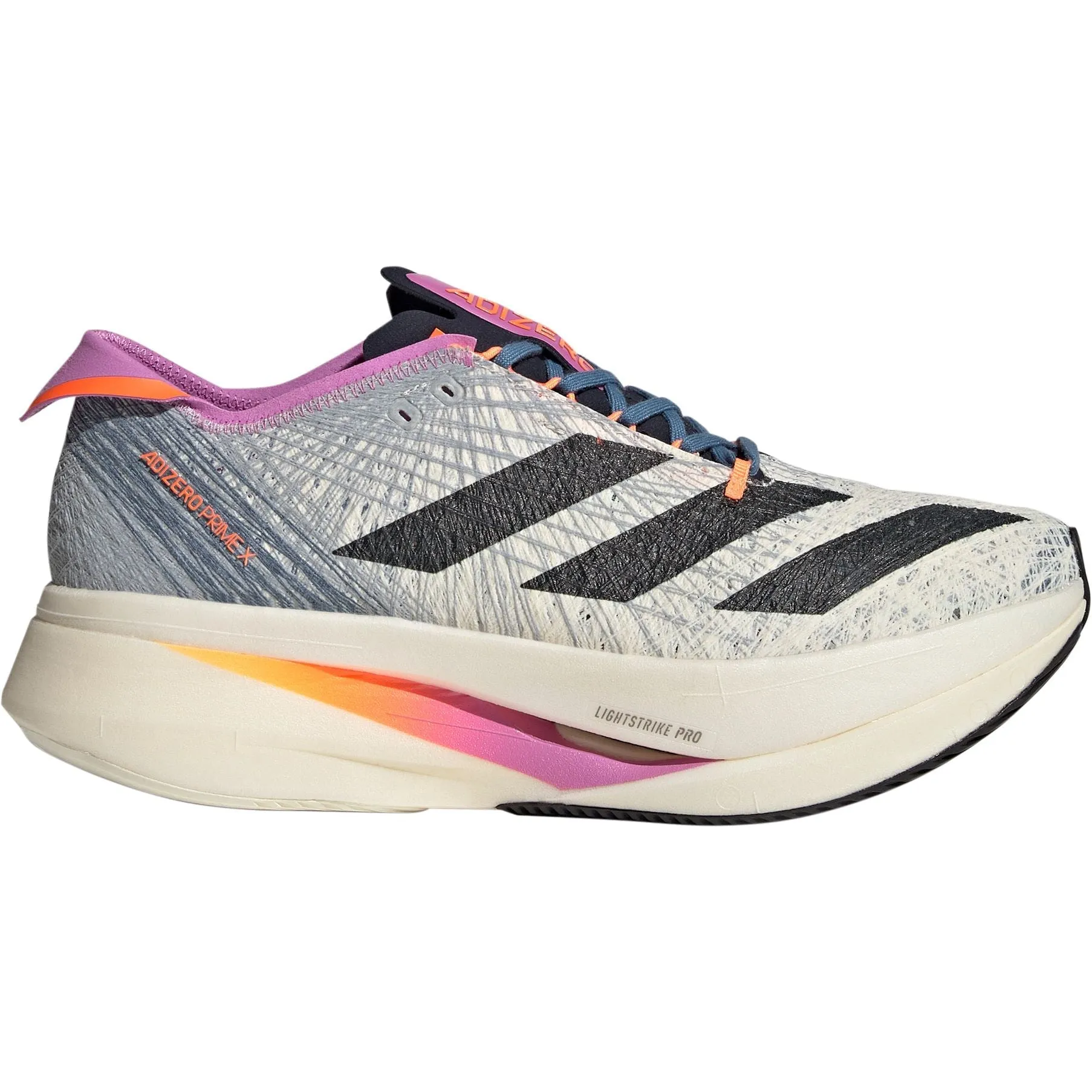 adidas Adizero Prime X Strung Mens Running Shoes - Grey