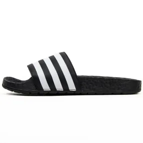 Adilette Boost Slides (Black/White)