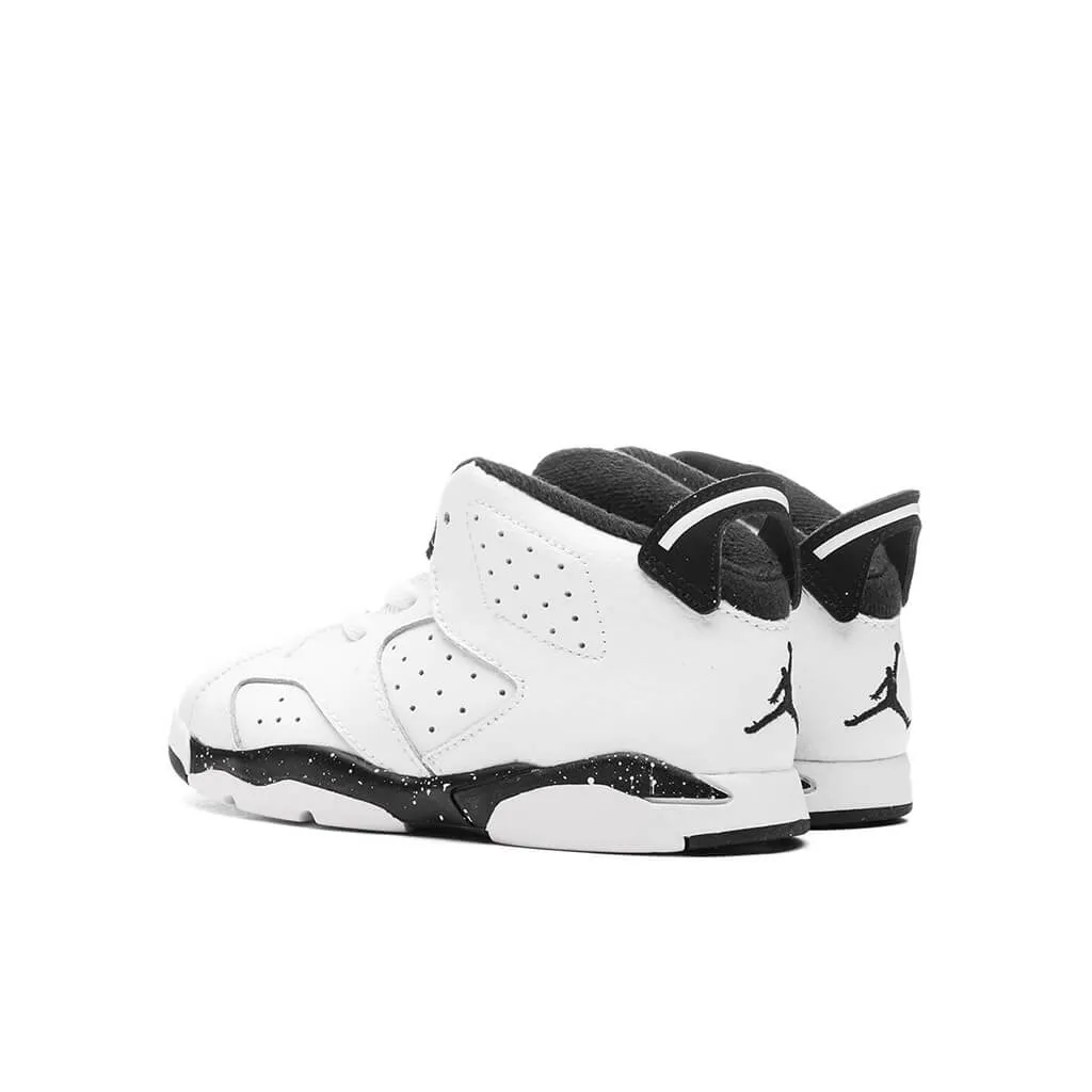 Air Jordan 6 Retro (TD) 'Reverse Oreo' - White/Black