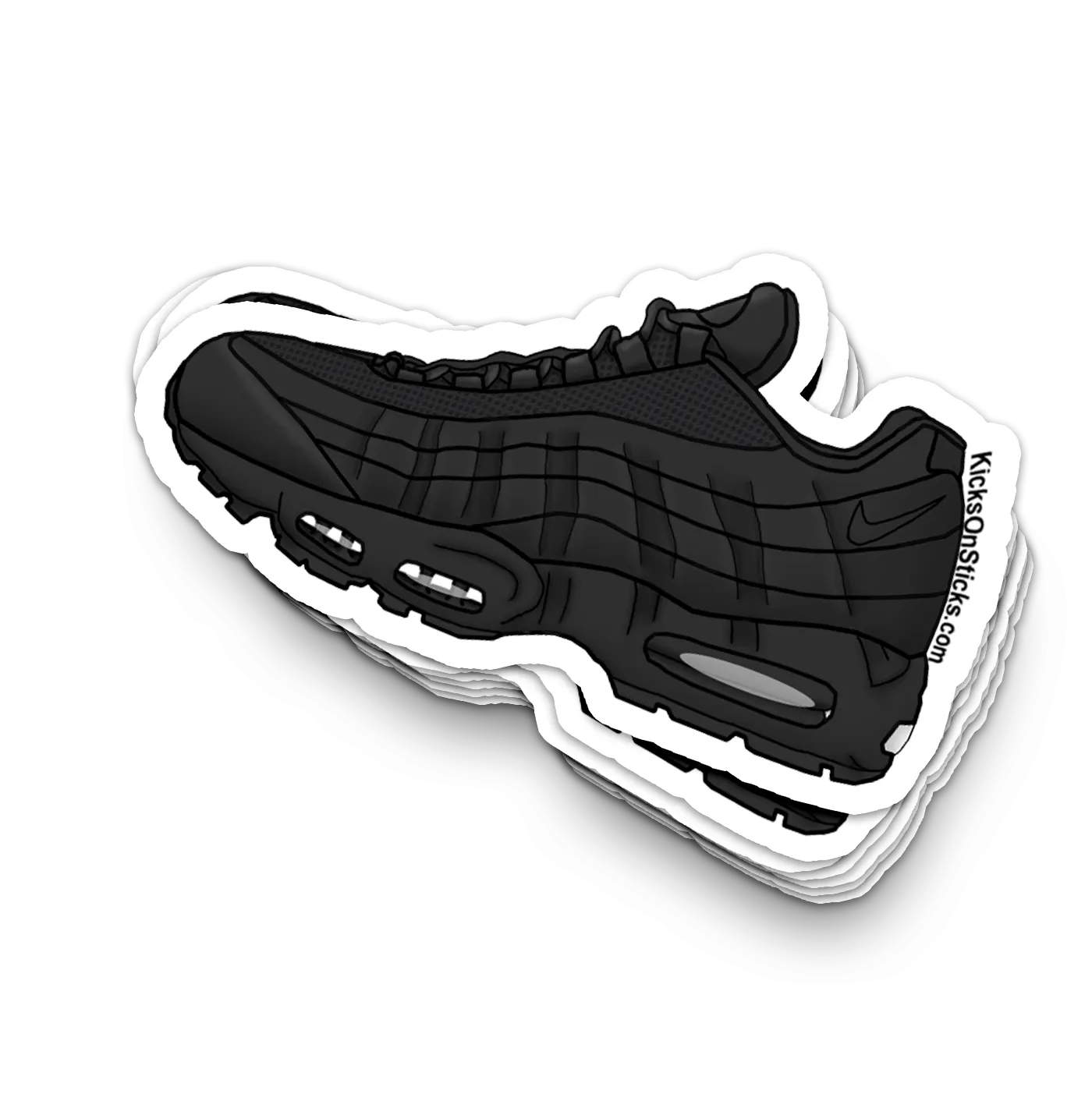 Air Max 95 "Essential Black" Sneaker Sticker