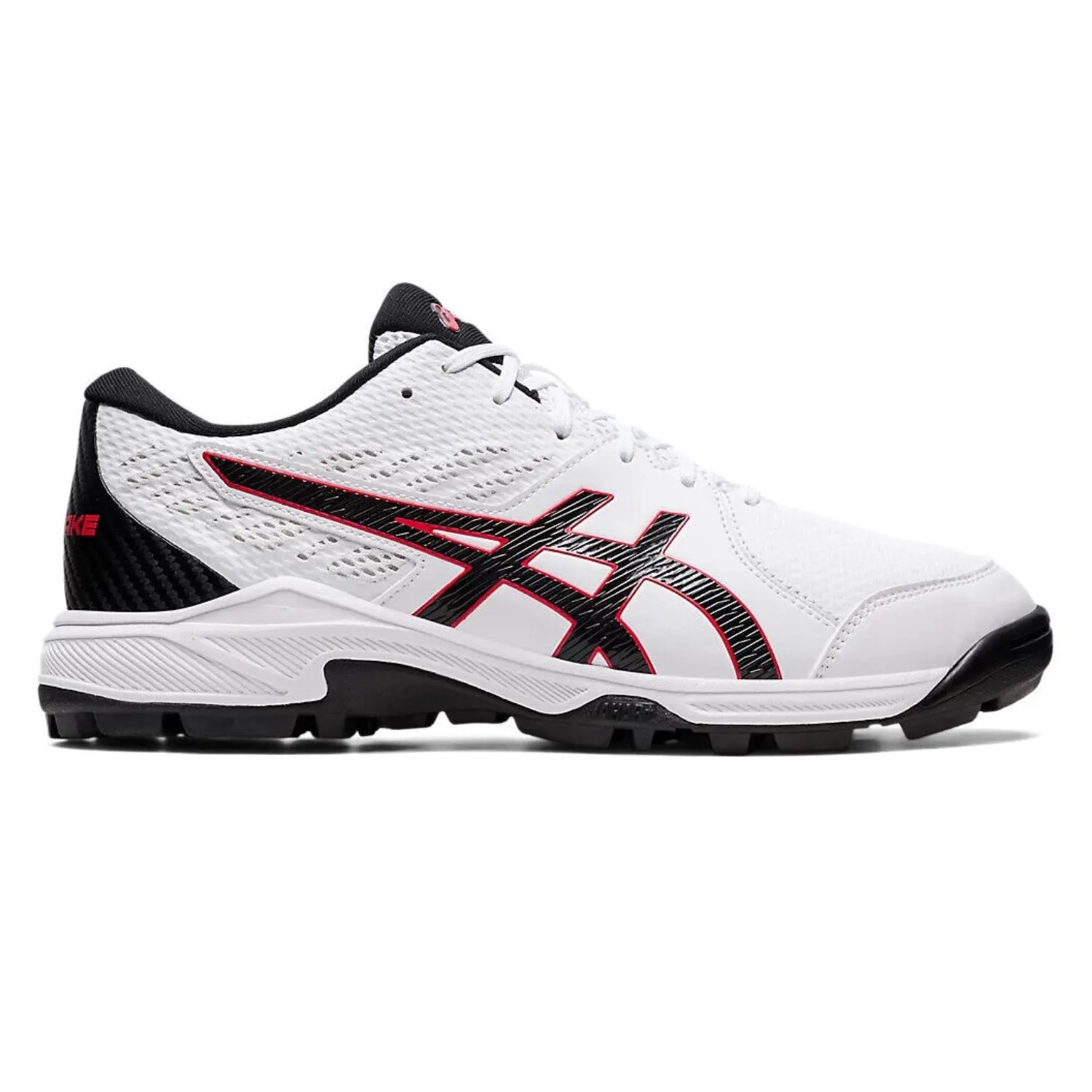 Asics Cricket Shoes, Model Gel-Peake 2, White/Black