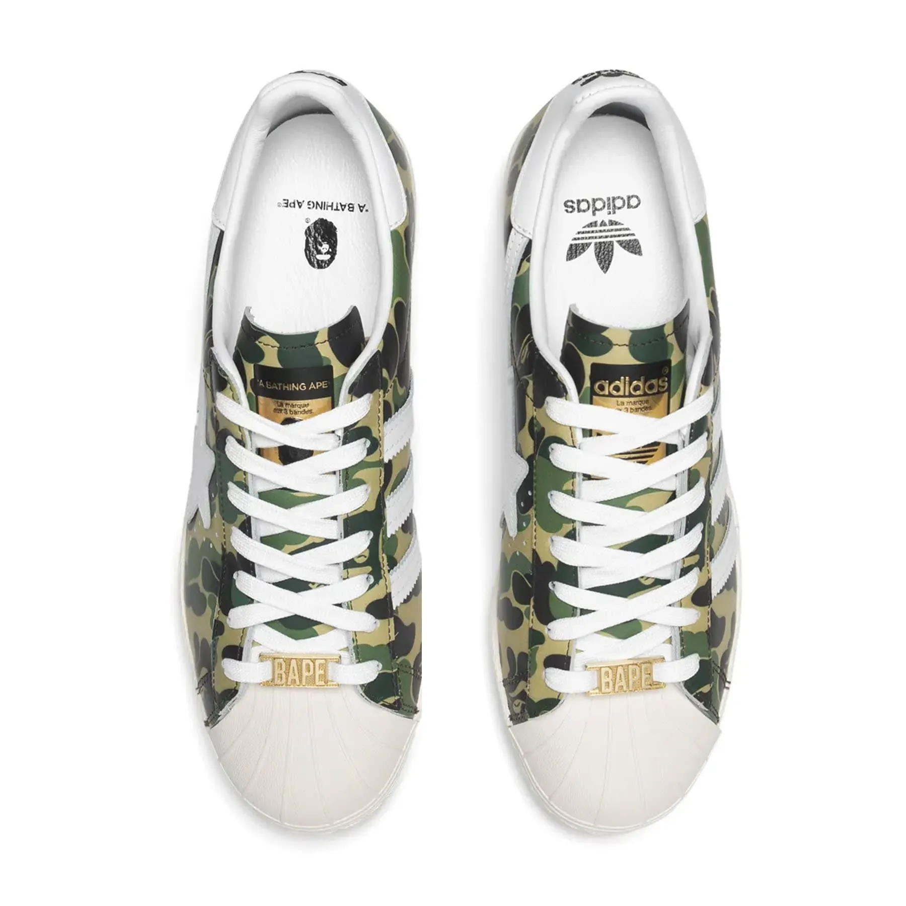 BAPE x adidas Superstar 80s 'ABC Camo'