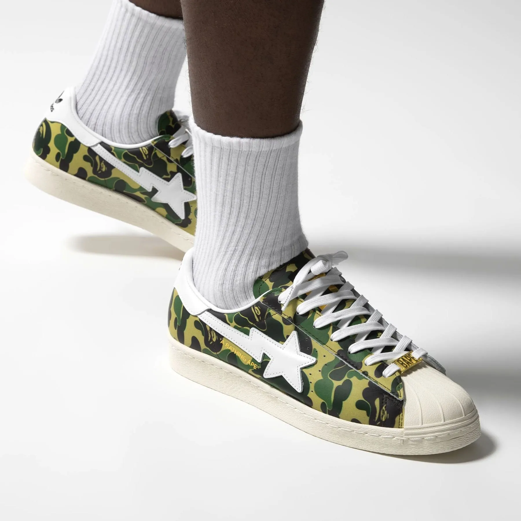 BAPE x adidas Superstar 80s 'ABC Camo'