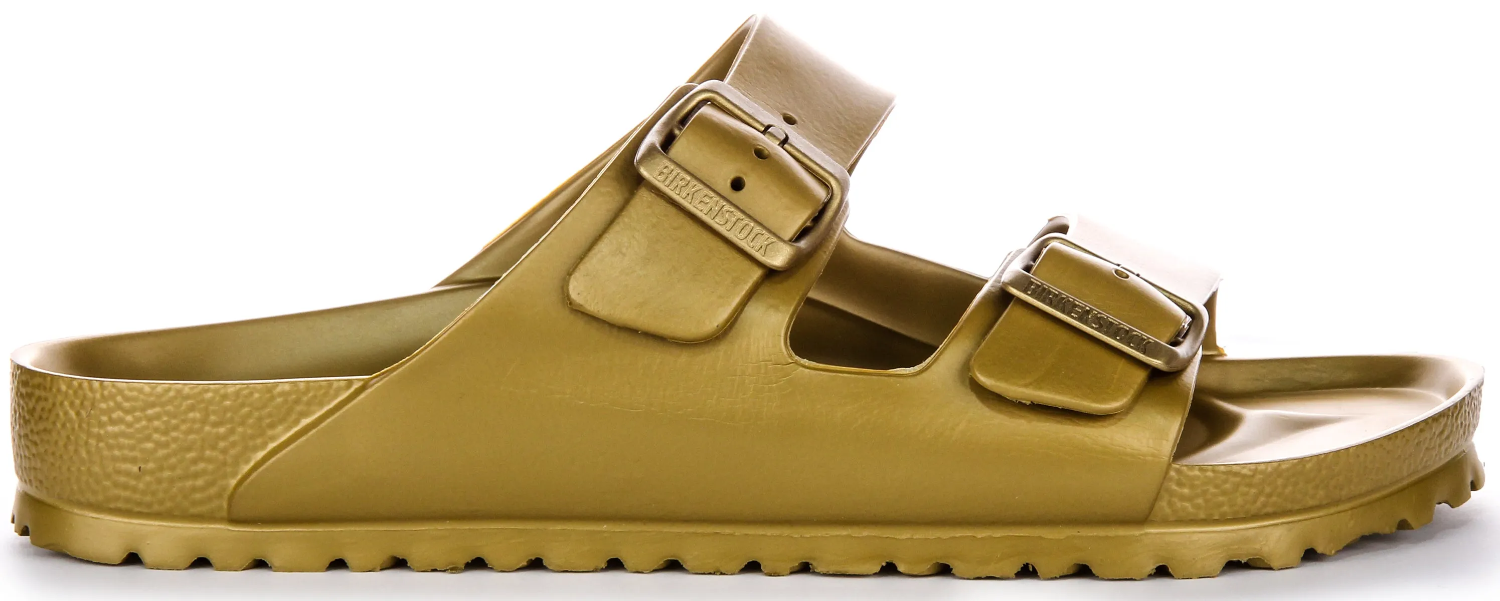 Birkenstock Arizona Eva In Gold | Narrow Fit