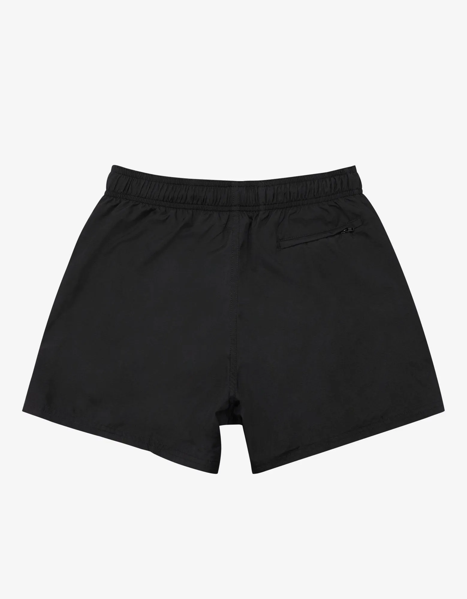 Black Classic Logo Short-Length Swim Shorts