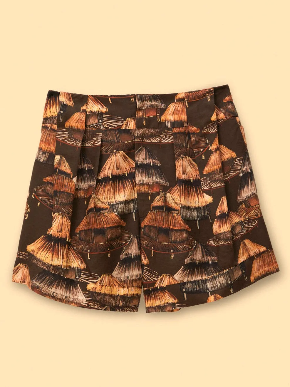 Brown Shuhu Short