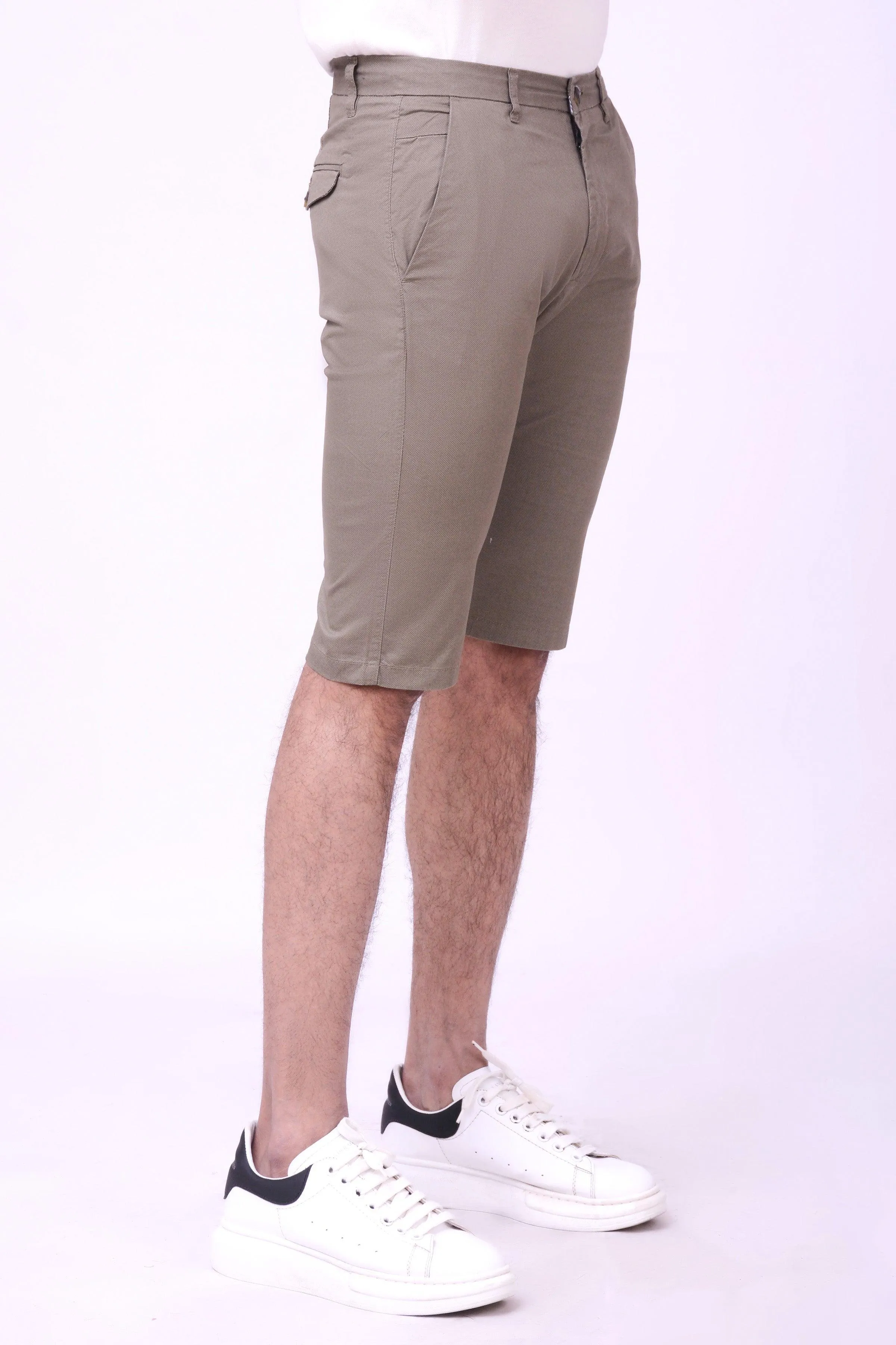 CASUAL CHINO SHORTS OLIVE