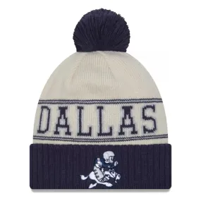 Dallas Cowboys New Era NFL23 History Sideline Sport Knit Toque