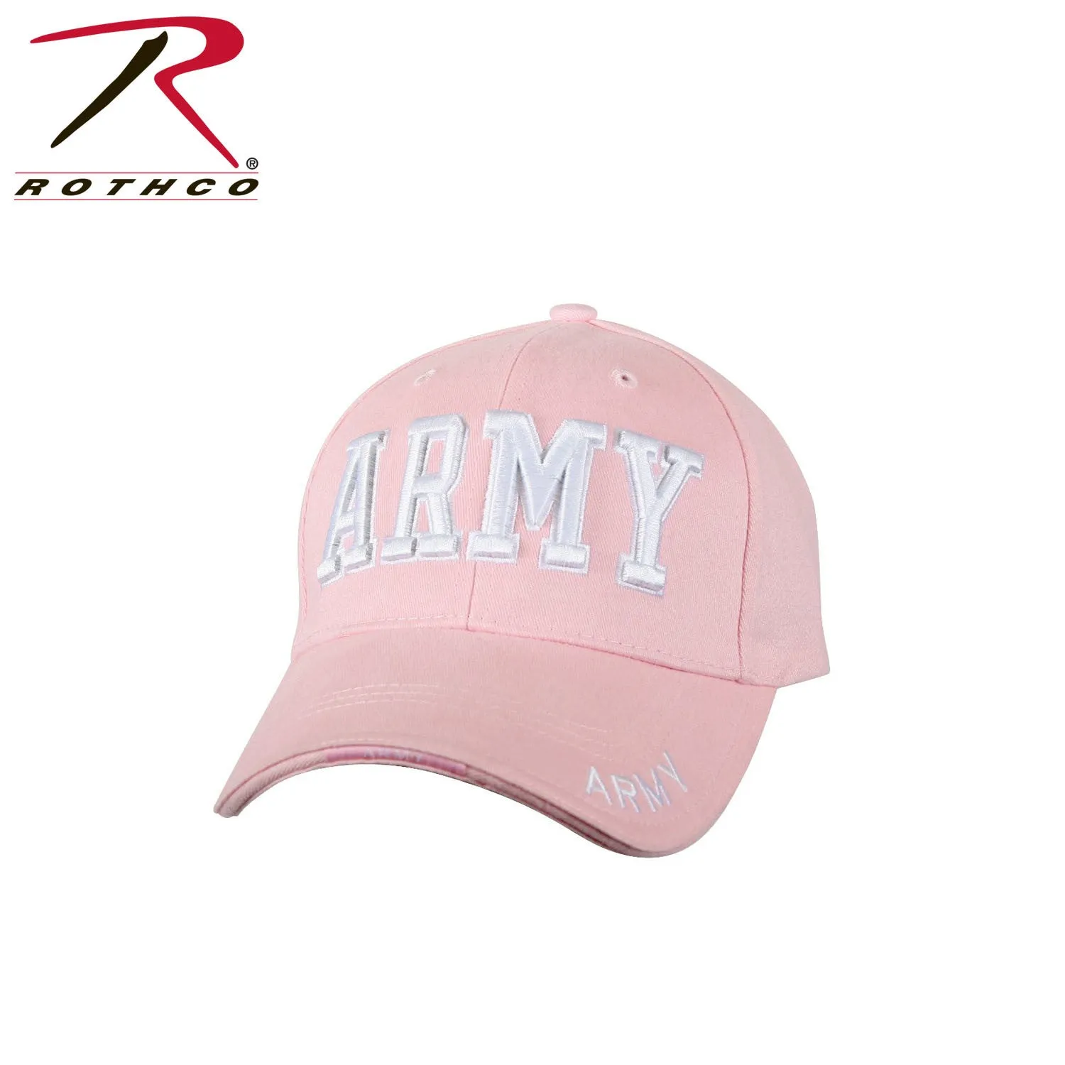 Deluxe Army Embroidered Low Profile Insignia Cap