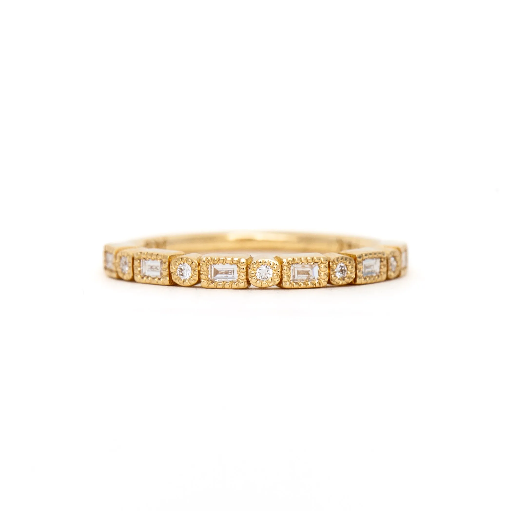 Diamond Fusion Half Eternity Band