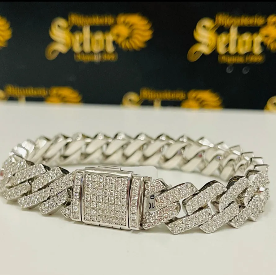 Diamond Monaco bracelet