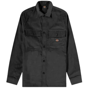 Dickies Higginson velvet shirt DK0A4XGQBLK black