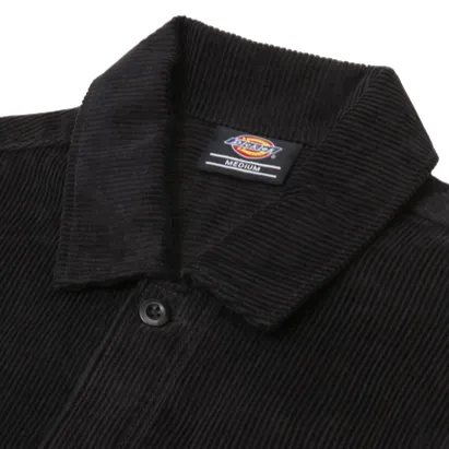 Dickies Higginson velvet shirt DK0A4XGQBLK black