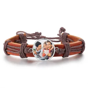 Family Photo Charm Bracelet For Mom- Best Mother's Day Gift- Gift For Mom