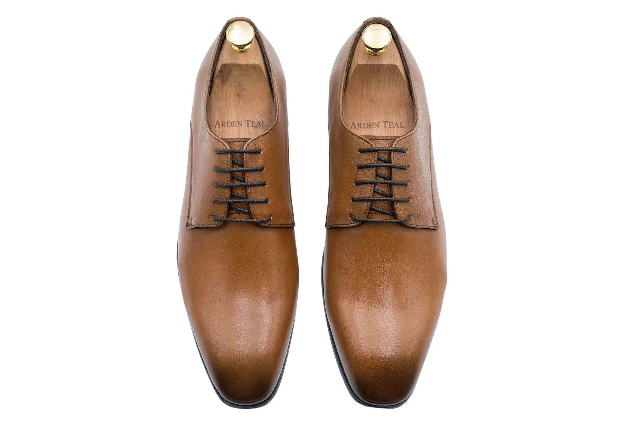 Ibarreta Blake Stitch Chestnut Derby