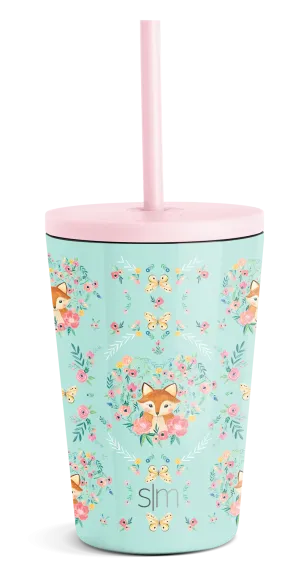 Kids Classic Tumbler with Lid and Silicone Straw