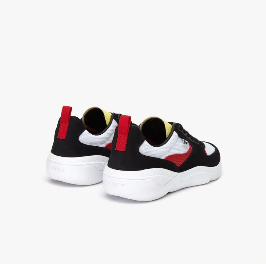 LACOSTE Wildcard 319 4 US Men | Black/Red (7-38SMA00511B5)