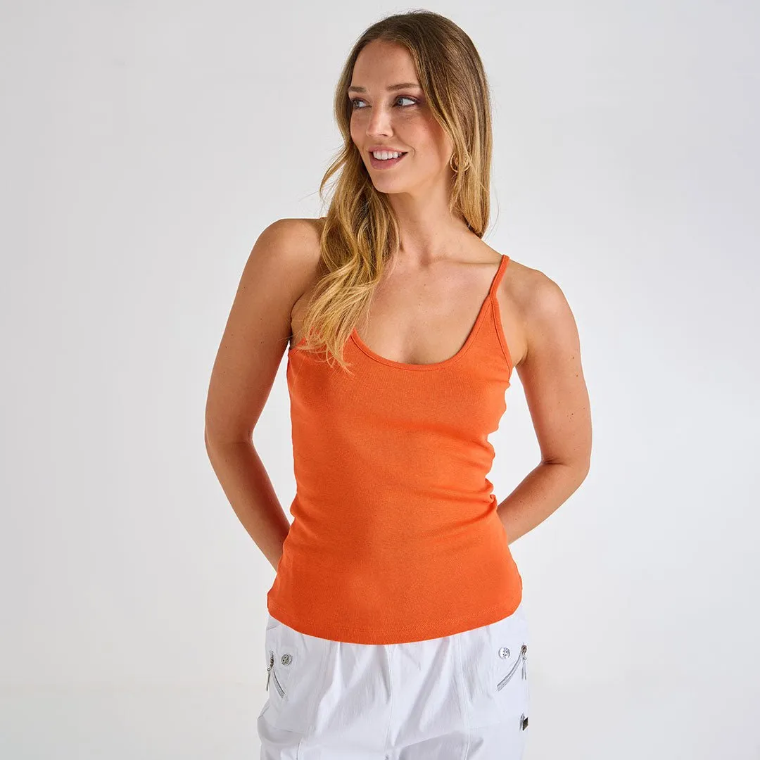 Ladies Orangeade Strappy Vest