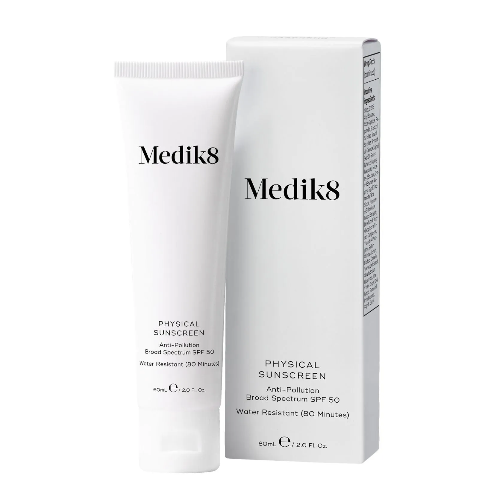 Medik8 | Physical Sunscreen SPF50 60ml