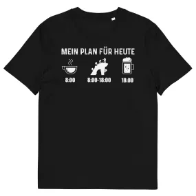 Mein Plan Für Heute - Herren Premium Organic T-Shirt