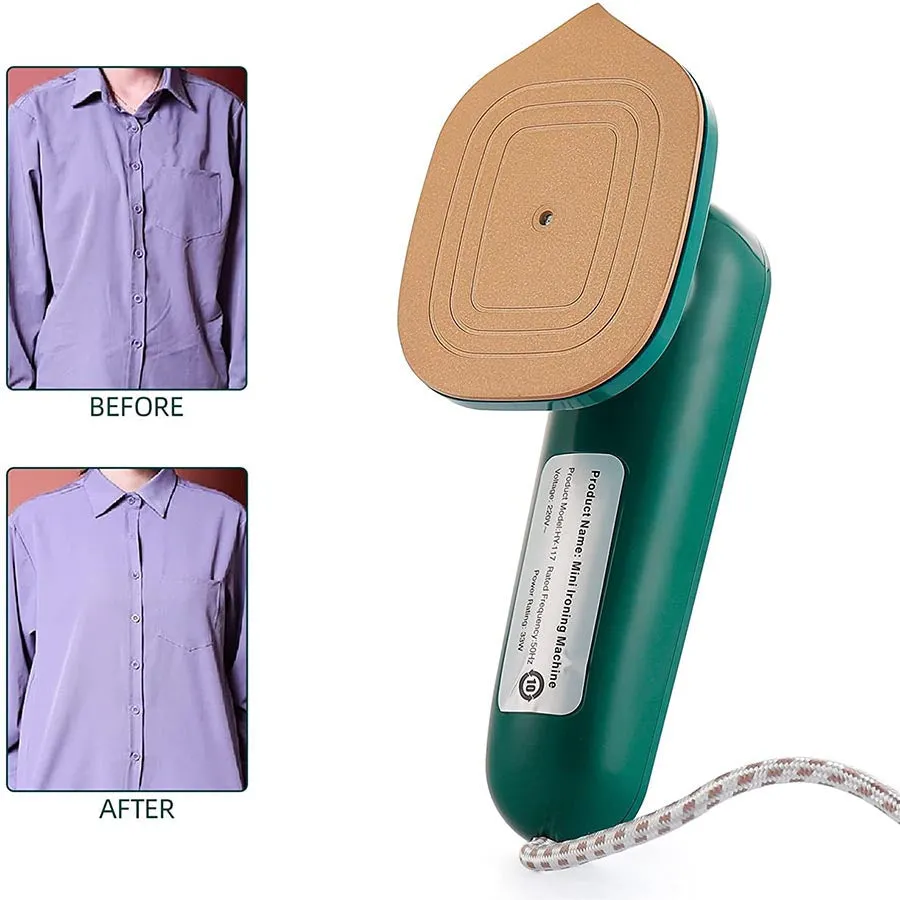 Mini Travel Iron Portable Handheld Clothes Travel Ironing Machine