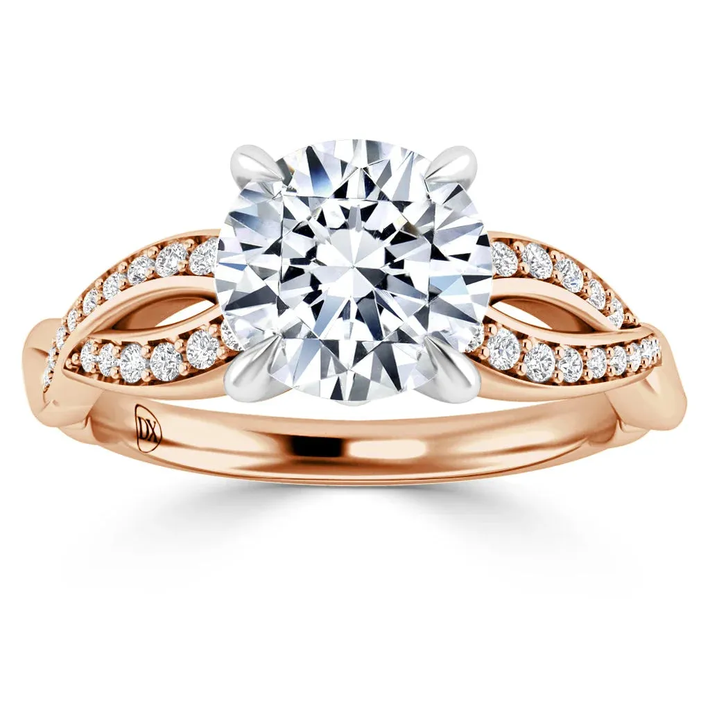 Natalie - 18ct Rose Gold - Round