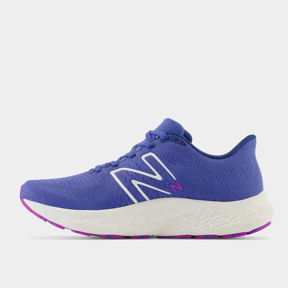 New Balance Fresh Women's Foam X Evoz V3 Performance Running Blue/white _ 173609 _ Blue