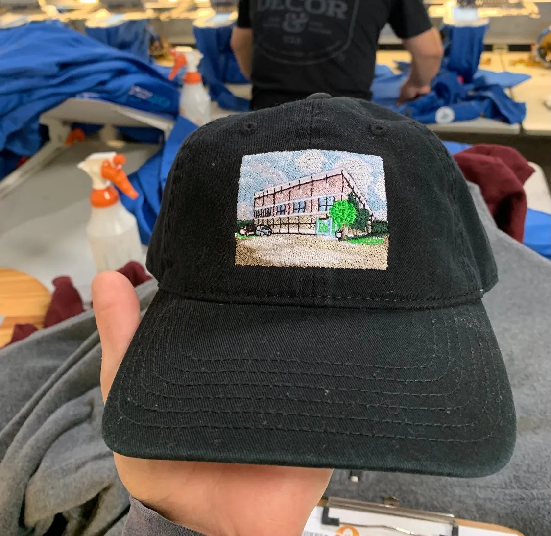 Pam's Painting - Classic Dad Hat Black