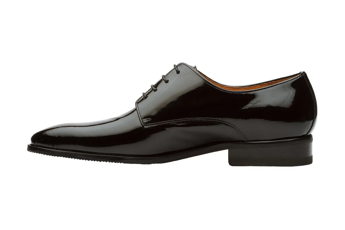 Plain Vamp Derby –Patent Black