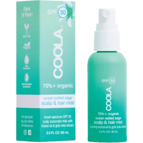 Scalp & Hair Mist Organic Sunscreen SPF 30