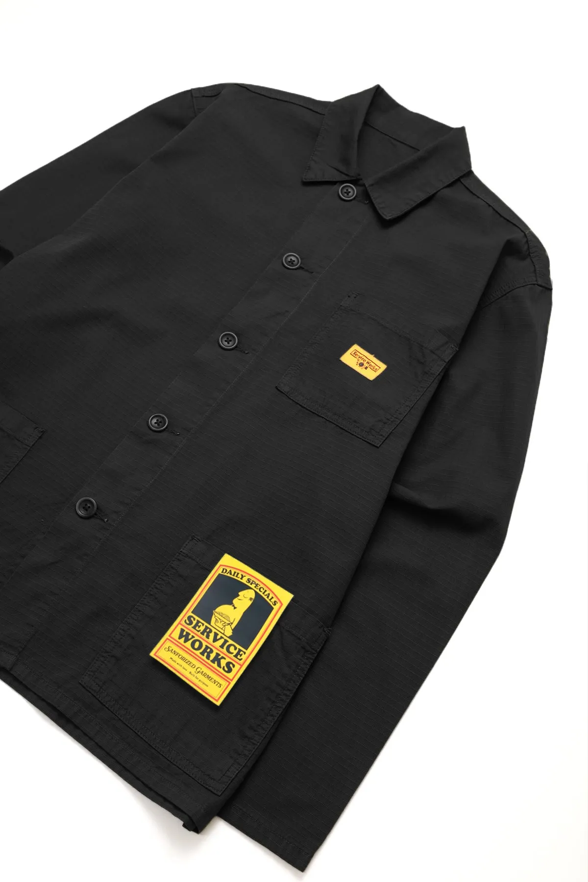 Service Works - Ripstop Coverall Jacket - Black