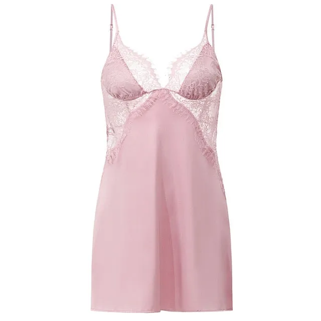 Sexy Women's  Lace Nightdress