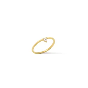 Theia - Vermeil & Sterling Silver Trillion Ring