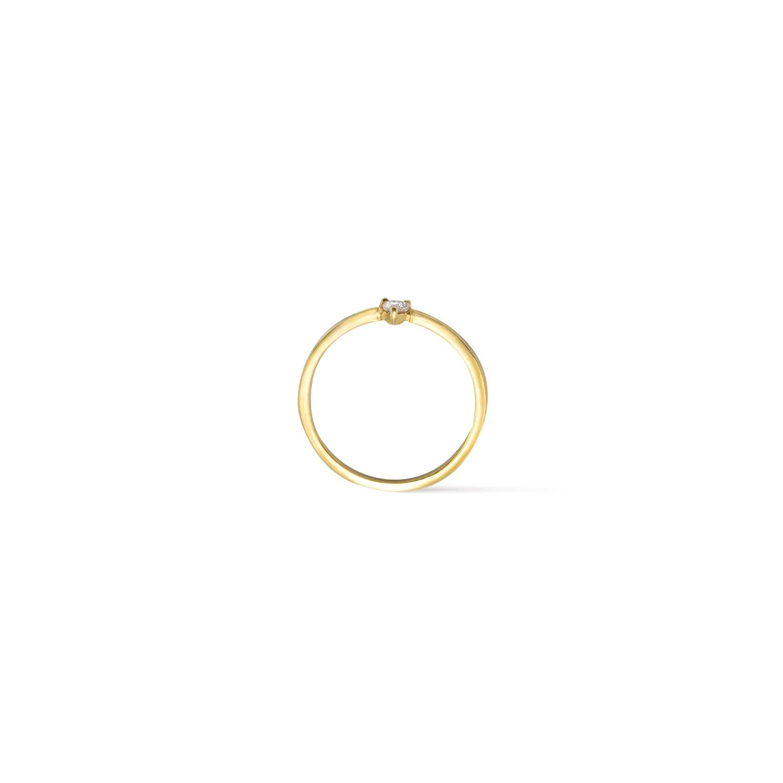 Theia - Vermeil & Sterling Silver Trillion Ring