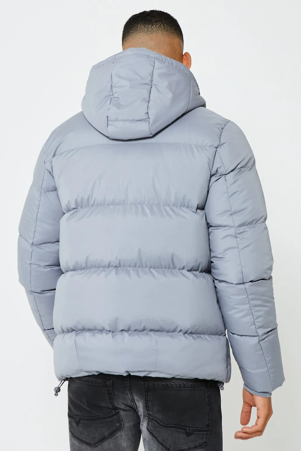 Uxbridge Puffer Jacket - Light Grey