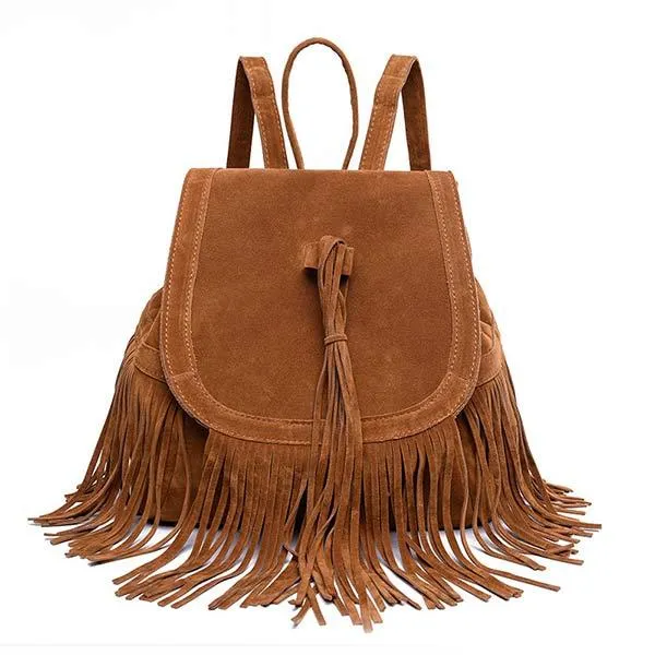 Vintage Tassel Backpack 55844001C