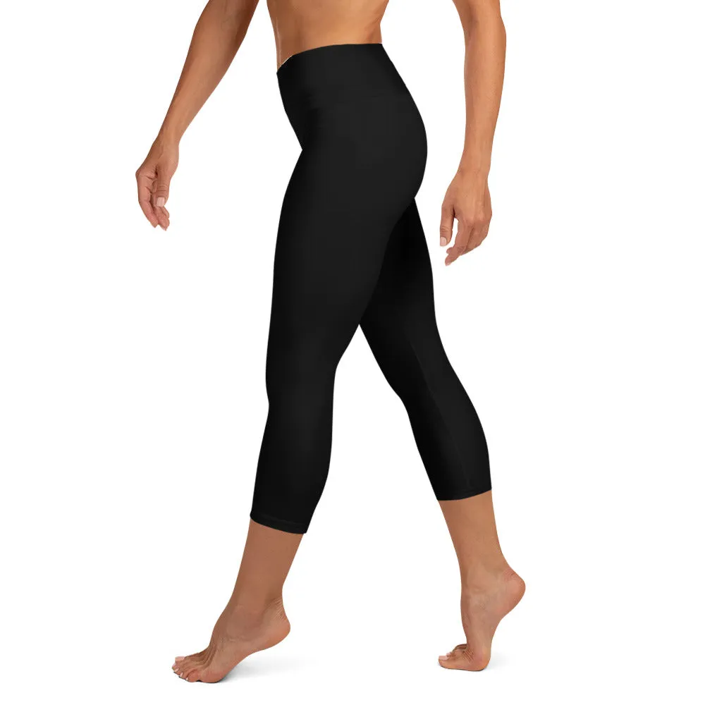 Yoga Capri Leggings Black