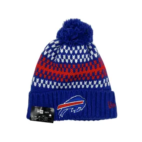 Youth New Era Buffalo Bills Knitted Striped Winter Hat