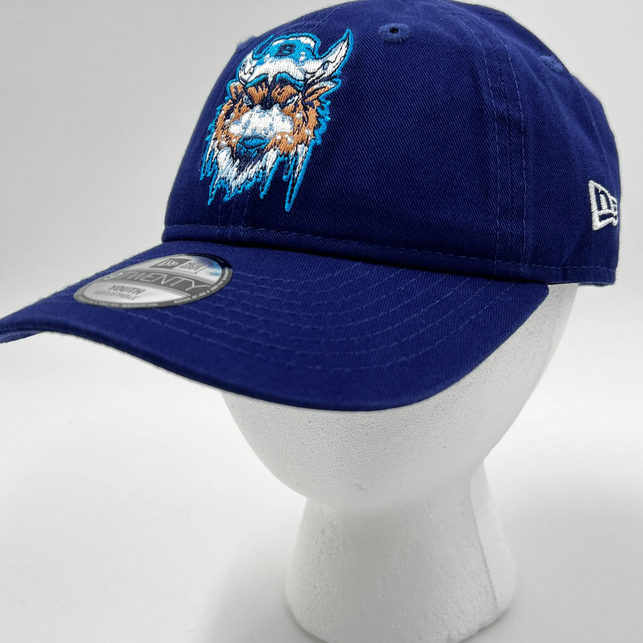 Youth New Era Buffalo Bisons Marvel's Defenders of the Diamond Adjustable Hat